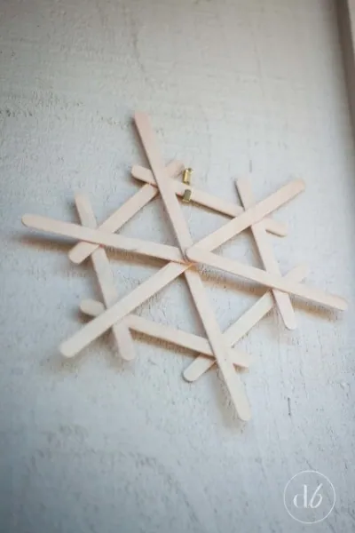 Copo nieve madera