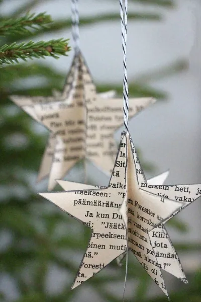 Estrella Navidad Papel