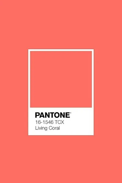 Pantone Living Coral